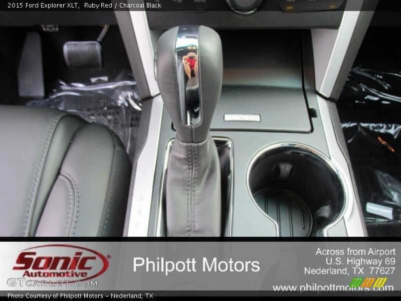 Ruby Red / Charcoal Black 2015 Ford Explorer XLT