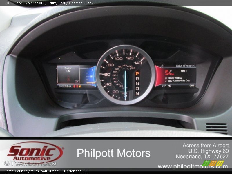 Ruby Red / Charcoal Black 2015 Ford Explorer XLT