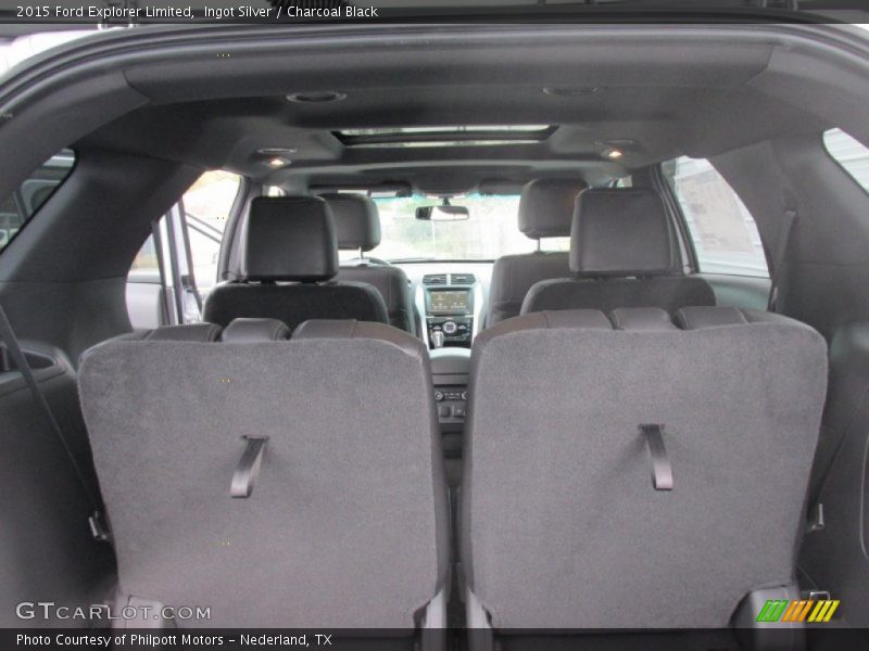 Ingot Silver / Charcoal Black 2015 Ford Explorer Limited