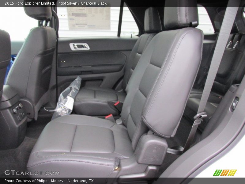 Ingot Silver / Charcoal Black 2015 Ford Explorer Limited