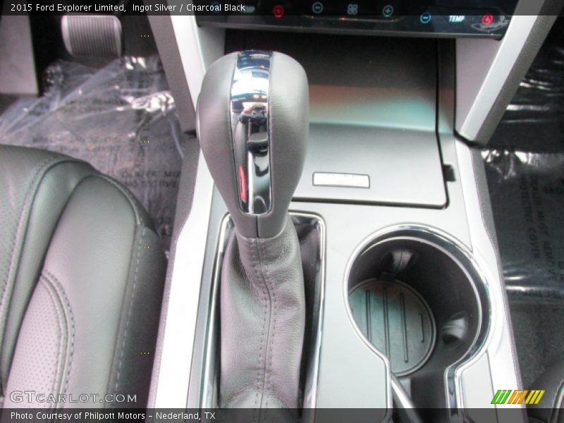 Ingot Silver / Charcoal Black 2015 Ford Explorer Limited
