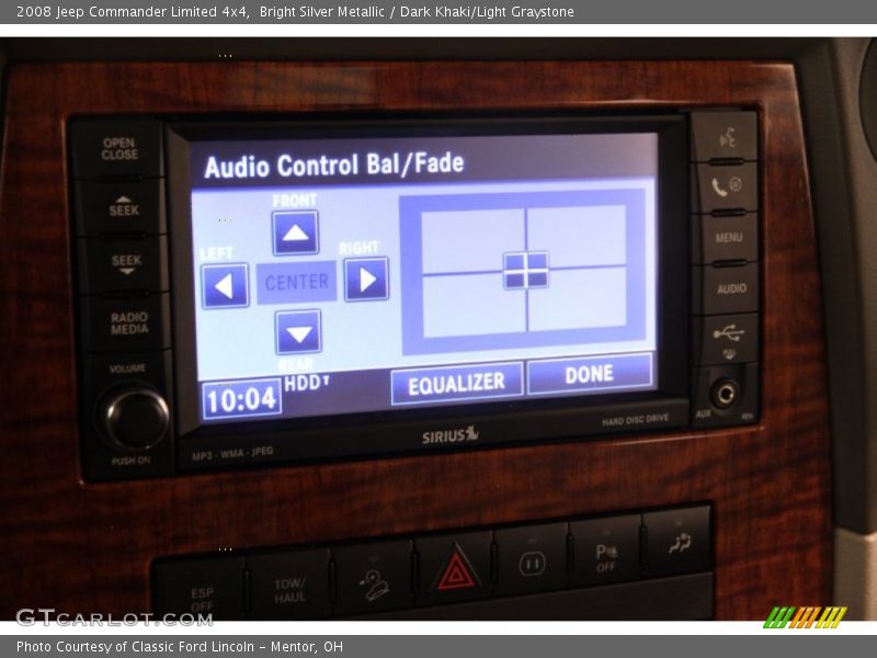 Bright Silver Metallic / Dark Khaki/Light Graystone 2008 Jeep Commander Limited 4x4