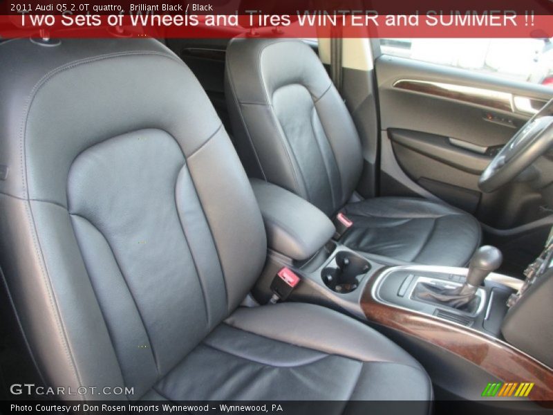 Brilliant Black / Black 2011 Audi Q5 2.0T quattro