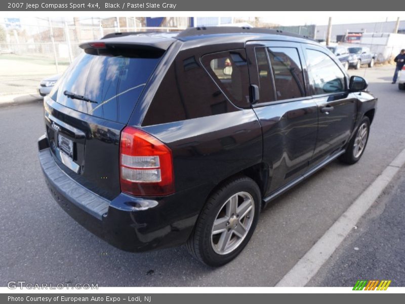 Black / Pastel Slate Gray 2007 Jeep Compass Sport 4x4