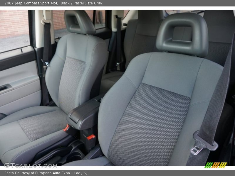 Black / Pastel Slate Gray 2007 Jeep Compass Sport 4x4