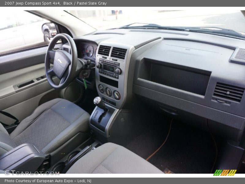 Black / Pastel Slate Gray 2007 Jeep Compass Sport 4x4