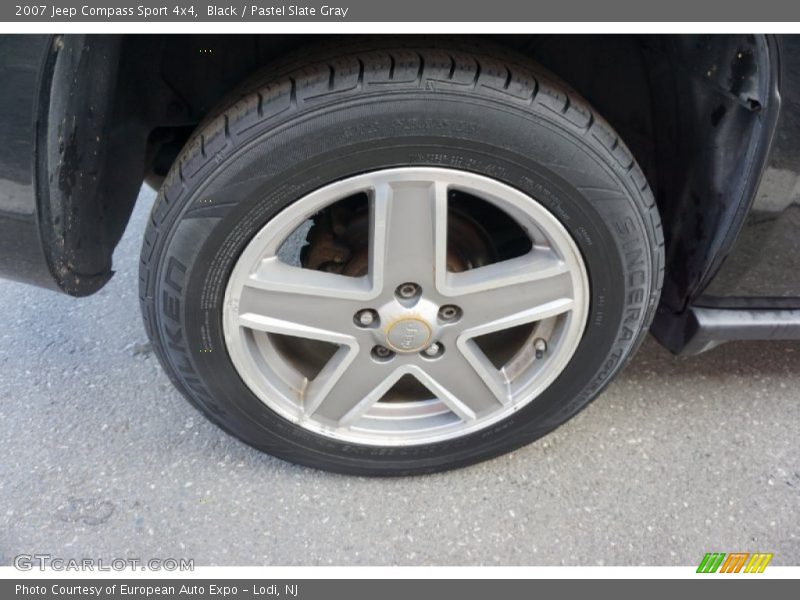 Black / Pastel Slate Gray 2007 Jeep Compass Sport 4x4