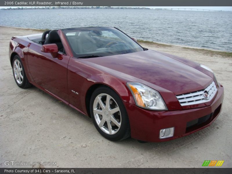 Infrared / Ebony 2006 Cadillac XLR Roadster