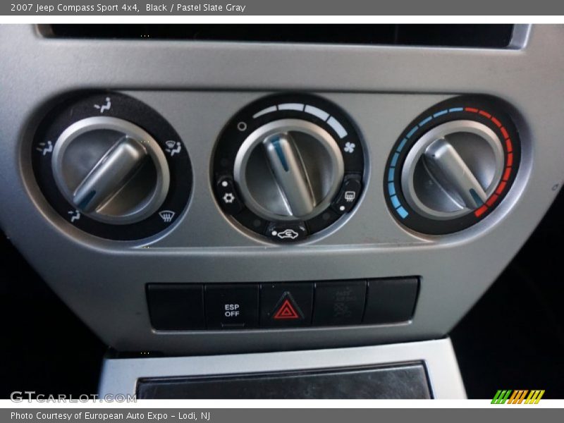 Black / Pastel Slate Gray 2007 Jeep Compass Sport 4x4