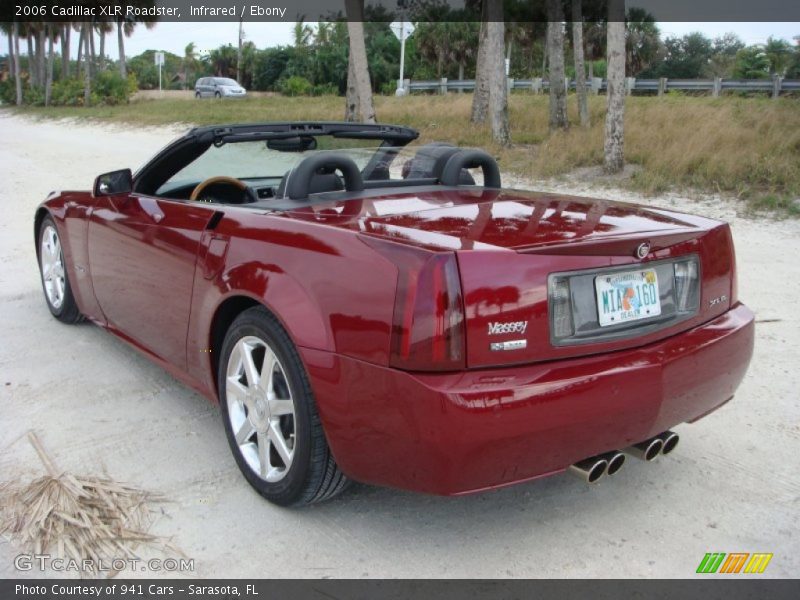 Infrared / Ebony 2006 Cadillac XLR Roadster