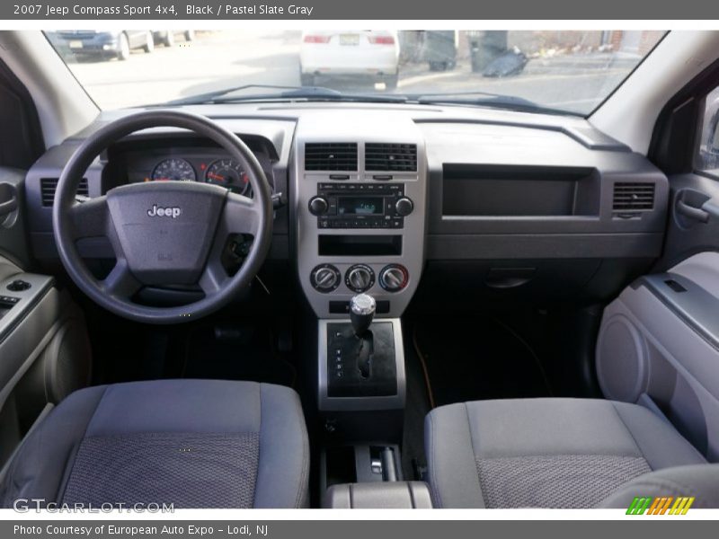 Black / Pastel Slate Gray 2007 Jeep Compass Sport 4x4