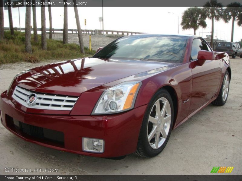 Infrared / Ebony 2006 Cadillac XLR Roadster