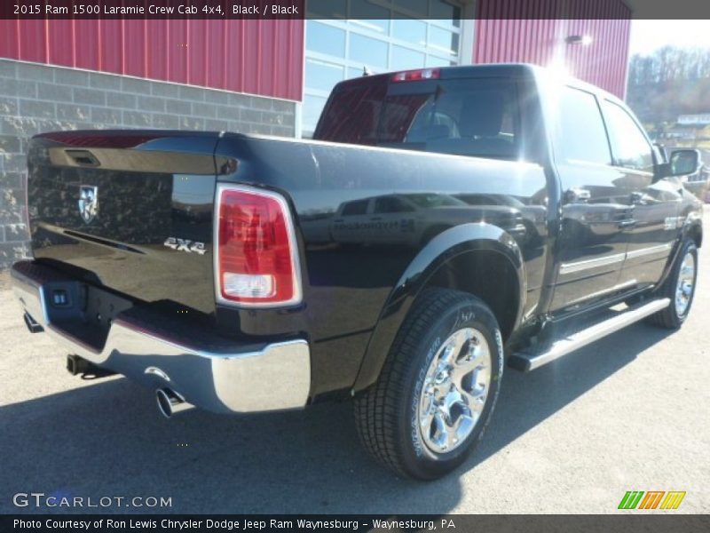 Black / Black 2015 Ram 1500 Laramie Crew Cab 4x4