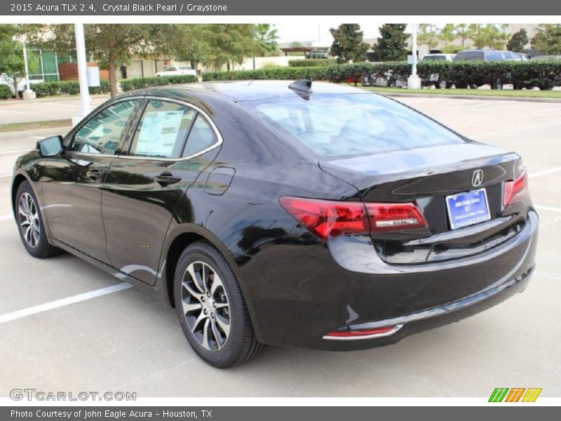 Crystal Black Pearl / Graystone 2015 Acura TLX 2.4
