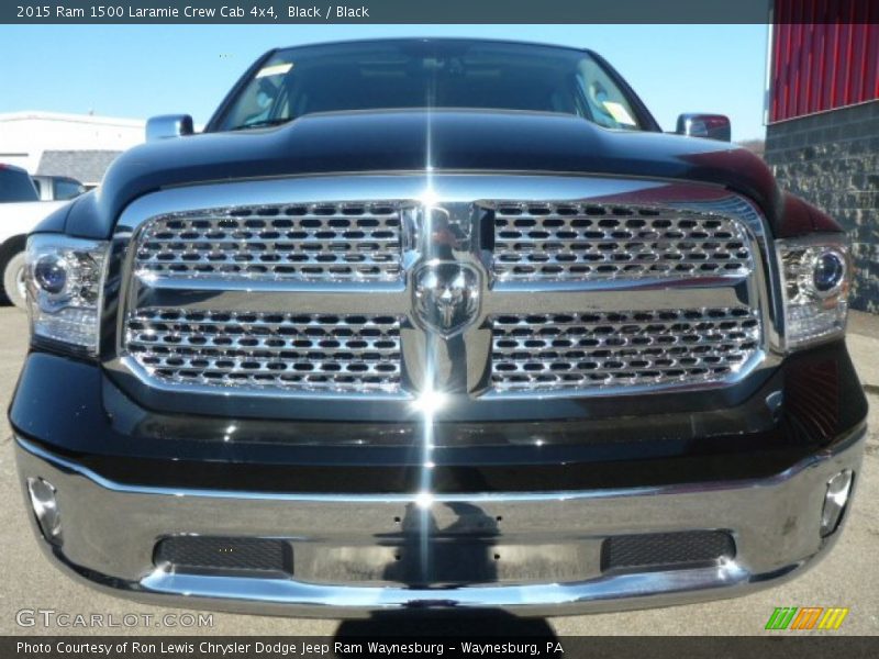 Black / Black 2015 Ram 1500 Laramie Crew Cab 4x4