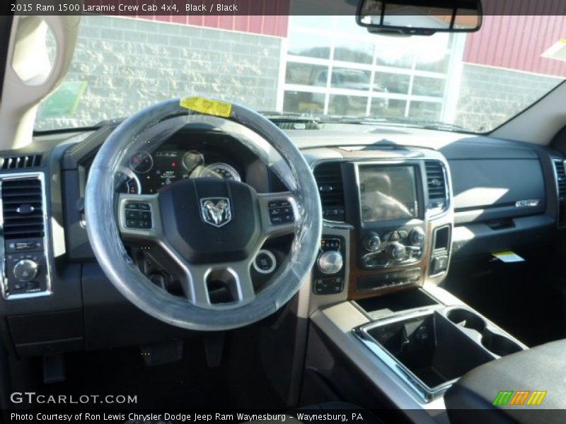 Black / Black 2015 Ram 1500 Laramie Crew Cab 4x4