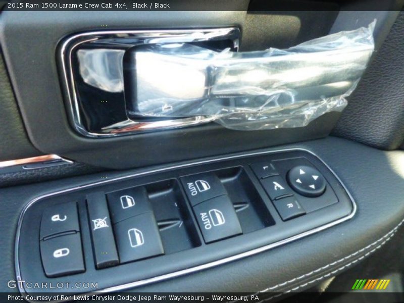 Black / Black 2015 Ram 1500 Laramie Crew Cab 4x4