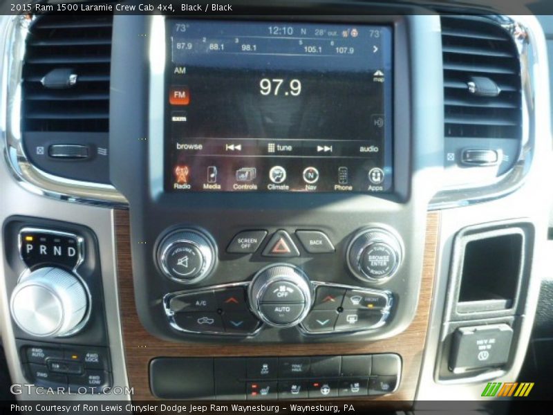 Controls of 2015 1500 Laramie Crew Cab 4x4