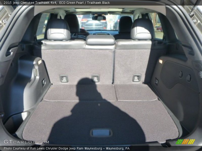 ECO Green Pearl / Trailhawk Black 2015 Jeep Cherokee Trailhawk 4x4