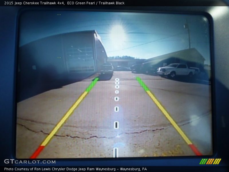 ECO Green Pearl / Trailhawk Black 2015 Jeep Cherokee Trailhawk 4x4