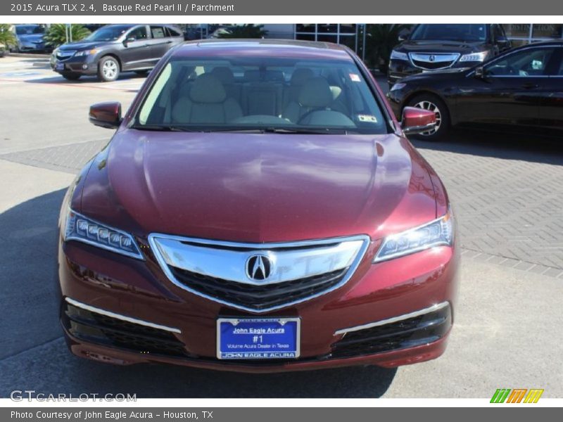 Basque Red Pearl II / Parchment 2015 Acura TLX 2.4