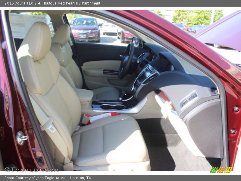 Basque Red Pearl II / Parchment 2015 Acura TLX 2.4