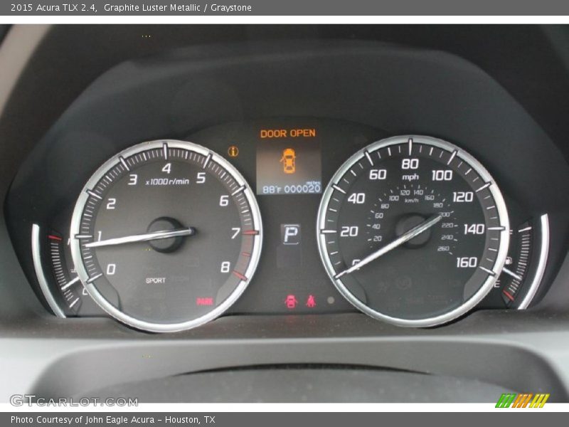 Graphite Luster Metallic / Graystone 2015 Acura TLX 2.4