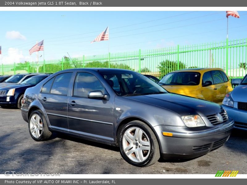 Black / Black 2004 Volkswagen Jetta GLS 1.8T Sedan