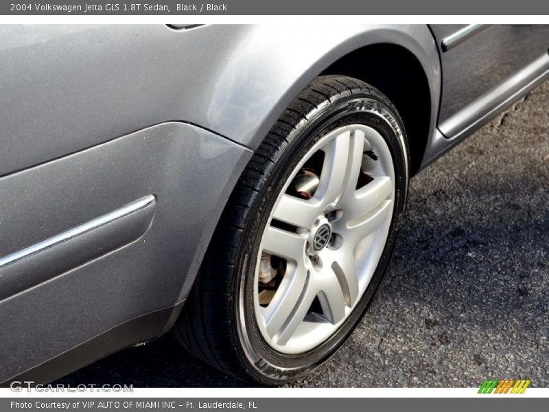 Black / Black 2004 Volkswagen Jetta GLS 1.8T Sedan
