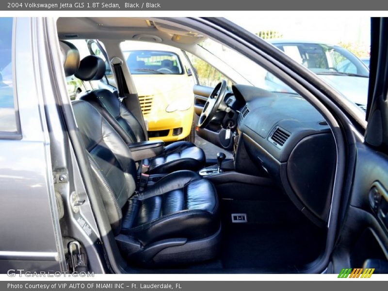 Black / Black 2004 Volkswagen Jetta GLS 1.8T Sedan