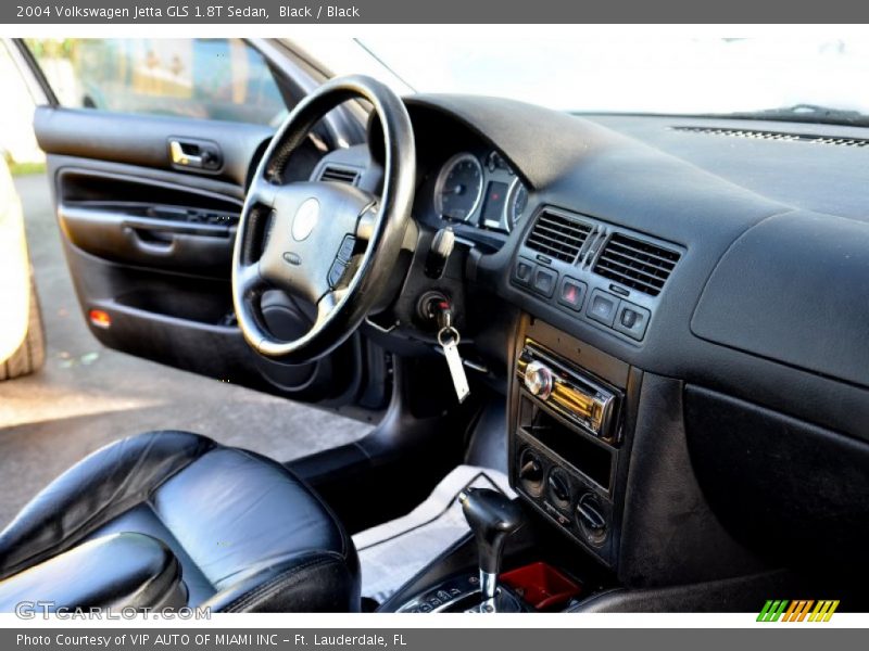 Black / Black 2004 Volkswagen Jetta GLS 1.8T Sedan