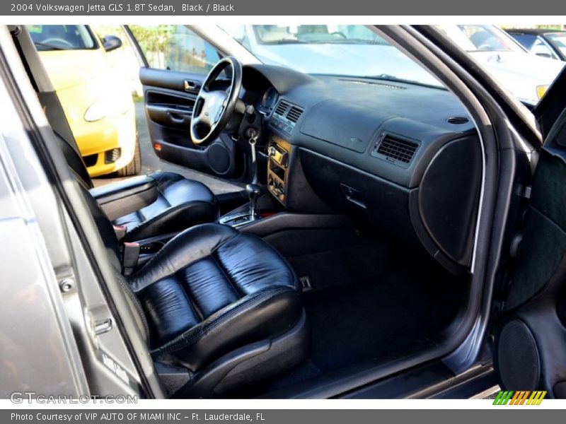 Black / Black 2004 Volkswagen Jetta GLS 1.8T Sedan