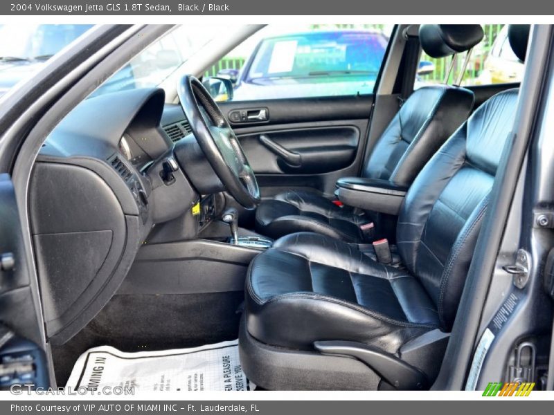 Black / Black 2004 Volkswagen Jetta GLS 1.8T Sedan
