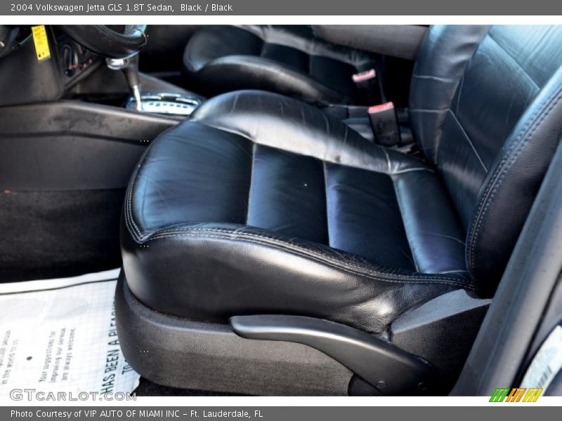 Black / Black 2004 Volkswagen Jetta GLS 1.8T Sedan