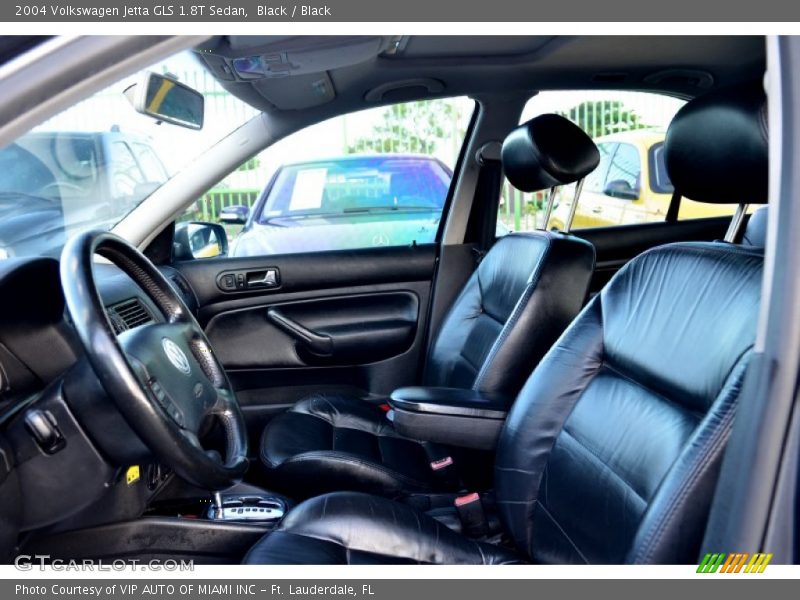 Black / Black 2004 Volkswagen Jetta GLS 1.8T Sedan