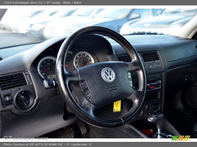 Black / Black 2004 Volkswagen Jetta GLS 1.8T Sedan