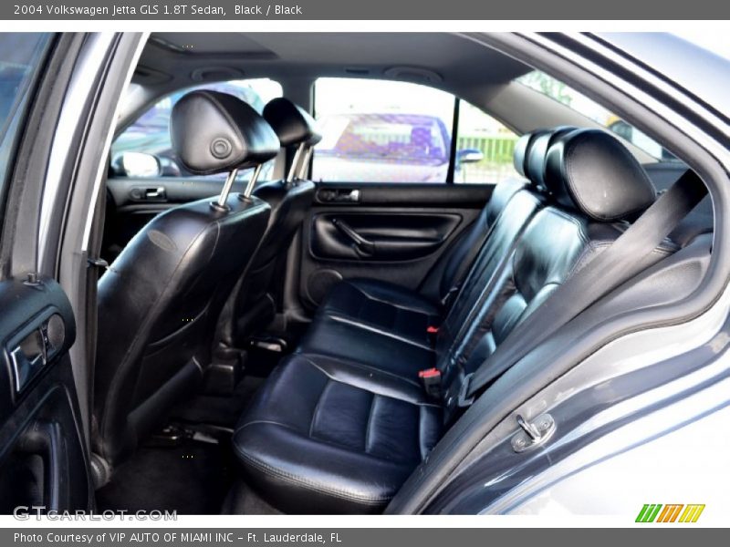 Black / Black 2004 Volkswagen Jetta GLS 1.8T Sedan