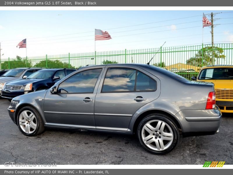 Black / Black 2004 Volkswagen Jetta GLS 1.8T Sedan