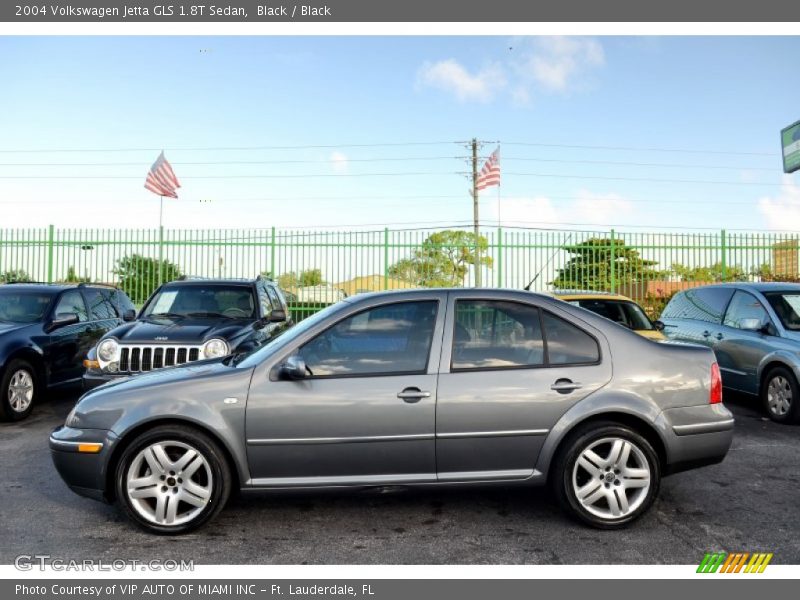 Black / Black 2004 Volkswagen Jetta GLS 1.8T Sedan