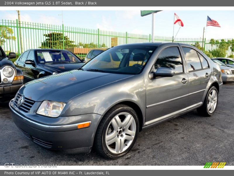 Black / Black 2004 Volkswagen Jetta GLS 1.8T Sedan