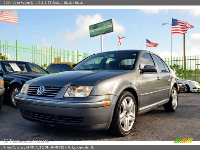 Black / Black 2004 Volkswagen Jetta GLS 1.8T Sedan