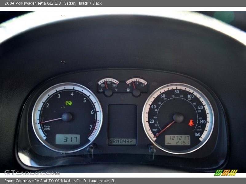 Black / Black 2004 Volkswagen Jetta GLS 1.8T Sedan