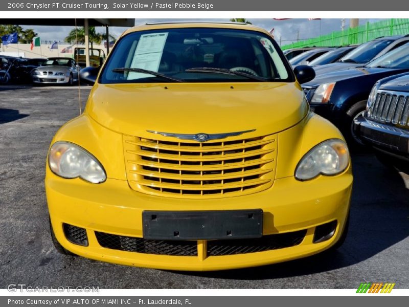 Solar Yellow / Pastel Pebble Beige 2006 Chrysler PT Cruiser Touring