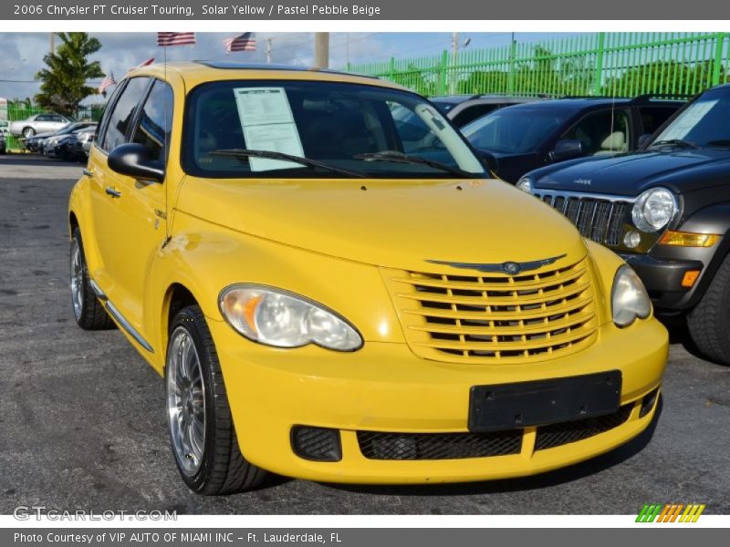 Solar Yellow / Pastel Pebble Beige 2006 Chrysler PT Cruiser Touring