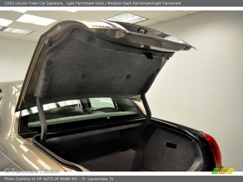 Light Parchment Gold / Medium Dark Parchment/Light Parchment 2003 Lincoln Town Car Signature