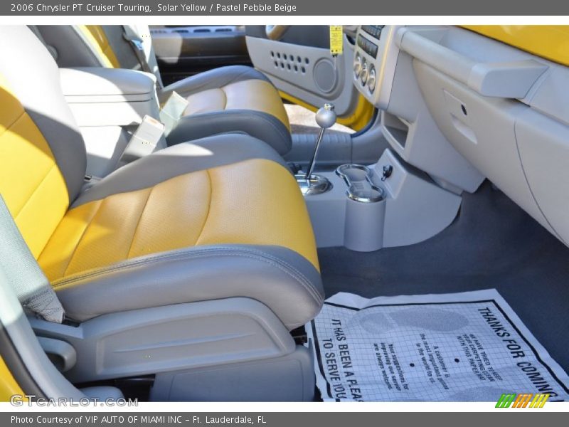 Solar Yellow / Pastel Pebble Beige 2006 Chrysler PT Cruiser Touring