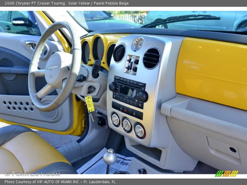 Solar Yellow / Pastel Pebble Beige 2006 Chrysler PT Cruiser Touring