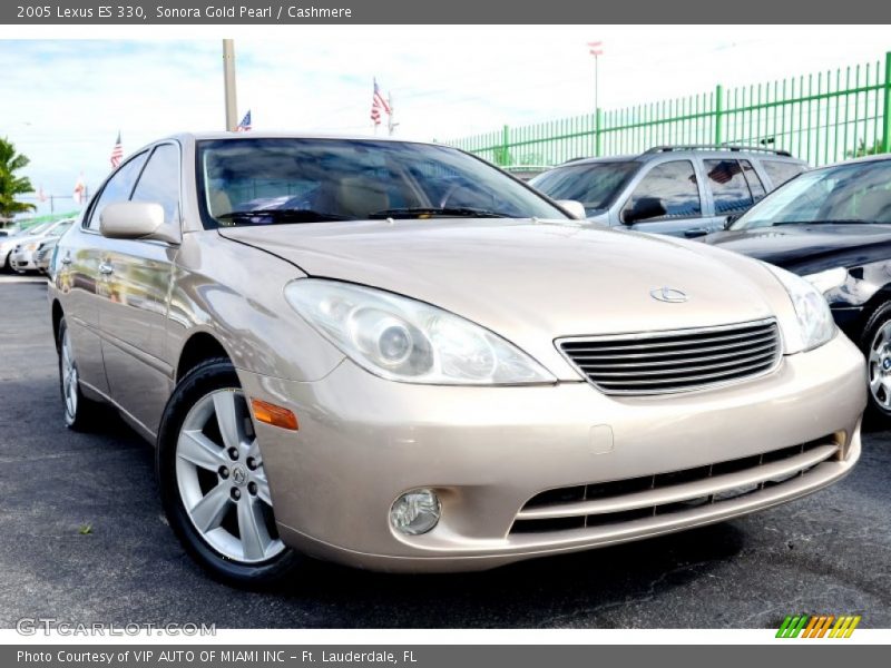 Sonora Gold Pearl / Cashmere 2005 Lexus ES 330