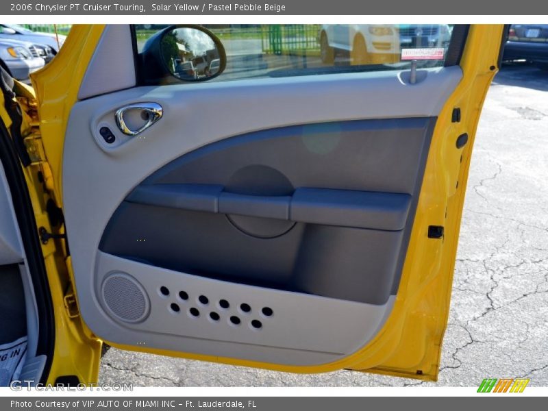 Solar Yellow / Pastel Pebble Beige 2006 Chrysler PT Cruiser Touring