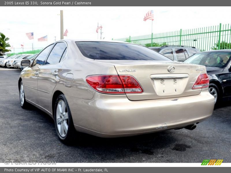 Sonora Gold Pearl / Cashmere 2005 Lexus ES 330